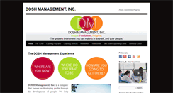 Desktop Screenshot of doshmanagement.com